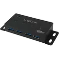 Produktbild: Logilink - Usb 3.0-hub Ua0149, 4-port, Metall