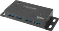 Produktbild: LOGILINK UA0149 - USB 3.0 Hub 4-Port mit Netzteil, Metall