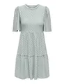 Produktbild: JdY Damen Jdycarla Cathinka S/S Dress JRS Noos, Gray Mist, S