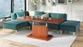 Produktbild: Design Couchtisch Tisch Aston stufenlos höhenverstellbar ausziehbar 120 bis 200cm Esstisch