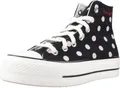 Produktbild: Converse All Star Polka Dot Lift A10688C in Schwarz Pink für Damen – 5.5 UK - 38 EU - 7.5 US / Black Pink
