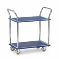Produktbild: Fetra Ganzstahlwagen 120 kg Ladefläche L x B 740 x 480 mm, 2 Böden
