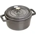Produktbild: Staub La Cocotte Cocotte 22 cm, rund, Graphit-Grau, Gusseisen