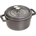 Produktbild: Staub Cocotte (22 cm, Bräter + Schmortopf, Gusseisen, Emaille) (40509-307-0)