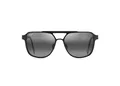 Produktbild: MAUI JIM 2ND REEF grey 2nd reef satin black Sunglasses Unisex Standard, Standard, Unica