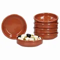 Produktbild: 6er Set Cazuela Ton-Schale Bruno Ø 12cm Größe S Mittelalter Wikinger