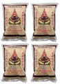 Produktbild: [ 4x 1kg ] ROYAL THAI Brauner Reis AAA NATURREIS Thai Brown Rice + ein kleines Glückspüppchen - Holzpüppchen