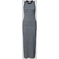 Produktbild: Tommy Hilfiger Slim Fit Maxikleid ohne Ärmel in Marine, Größe M