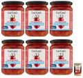 Produktbild: 6x Così Com'è Datterino Rosso,Rote Datterino-Tomate im Meerwasser,Italienische Tomaten, 350g Glas + Italian Gourmet Polpa di Pomodoro 400g Dose