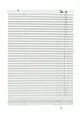 Produktbild: Vertikaljalousie 80x220 cm Aluminium, Lamellen 25 mm, Weiß, Deco