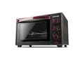 Produktbild: G3 Ferrari G10132 il Moro 28 Plus, 28 L Umluft-Ofen, 1600 W, 6 Programme, 60 Min Timer, 100–230 °C, Antihaft-Innenraum, Rot,Schwarz