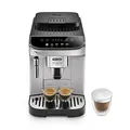 Produktbild: De’Longhi Magnifica Evo - Perfetto Kaffeevollautomat mit klassischem Milchaufschäumer, 4 One-Touch-Getränke, Cappuccino, Espresso Kaffeemaschine, Soft-Touch-Bedienfeld, Silber (ECAM292.33.SB)