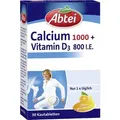 Produktbild: Abtei | Calcium 1000 + Vitamin D3 800 I.E.| 30 Kautabletten