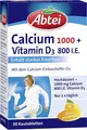 Produktbild: Abtei Calcium 1000 D3 starke Knochen hochdosiert vegetarisch 30Tabletten