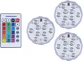Produktbild: GRUNDIG, LED-Leuchten, 34741, 3er-Set, mit FB, weiß