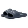 Produktbild: Tommy Hilfiger TOMMY HILFIGER RAISED POOL SLIDE Pantolette, Sommerschuh, Badeschuh, Haussschuh mit Logoschriftzug blau 42 EU