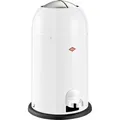 Produktbild: Wesco Mülleimer Kickmaster Junior, weiß, aus Metall, 12 Liter