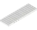 Produktbild: Hauraton Gitterrost verzinkt 500 mm x 30 mm x 10 mm