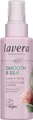 Produktbild: lavera Leave In Spray Smooth & Silk - ohne Silikone - sofortige Anti-Frizz Wirkung - für gesundes & glänzendes Haar - vegan - Naturkosmetik - 100ml