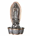Produktbild: Weihwasserbecken Shabby Chic Madonna Weihwasserschale Madonnenfigur wu76802ab Palazzo Exklusiv