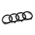 Produktbild: Audi 82A071801 Zeichen Kühlergrill Ringe Black Edition Emblem Blackline Logo schwarz