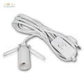 Produktbild: Lampen-Kabel mit Schnur-Schalter und E14 Fassung Netzkabel mit Euro-Stecker 230V