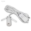 Produktbild: Lampen-Kabel mit Euro-Stecker und Schnur-Schalter, E14 Fassung am Netzkabel 230V