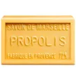 Produktbild: bedrop Propolis Seife, Naturseife, Akne Seife unreine Haut Schuppenflechte Neurodermitis, feste Handseife Körperseife mit Honig, Sheabutter, Kokosöl, Olivenöl, 100g