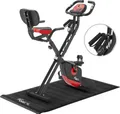 Produktbild: KM-Fit 2in1 Heimtrainer Ergometer klappbar | Fitnessbike mit LCD & Handyhalter