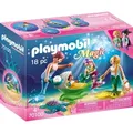 Produktbild: PLAYMOBIL Familie mit Muschelkinderwagen, 70100 - Beige