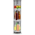 Produktbild: EASYmaxx Outdoor-Flaschenkühler Flaschenkühler Outdoor, Flaschen- und Dosen-Kühler, Bis zu 13 Flaschen & Dosen (0,33l bis 1 l), Getränke & Speisen lagern grau 22.6 cm x 91.2 cm