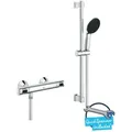 Produktbild: Grohe Precision Flow - Duschset mit Thermostat, Chrom 34800001