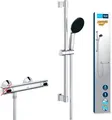 Produktbild: GROHE Precision Flow, Duschset mit Thermostat wassersparend
