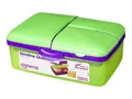 Produktbild: Sistema Plastics Lunchbox Slimline Quaddie 1.5 l farbig sortiert