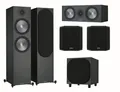 Produktbild: MONITOR AUDIO Heimkinosystem Monitor Audio Bronze 6G Cinema 500 Heimkino Lautspr.-Set schwarz matt 5.1 (LAN, 5.1 Heimkino Set)