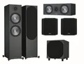 Produktbild: Monitor Audio Bronze 6G Cinema 500 Heimkino Lautsprecher-Set schwarz matt