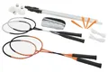 Produktbild: CRIVIT Badminton Komplett Set für 4 Personen inkl. Netz & Tasche Outdoor