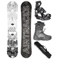 Produktbild: Airtracks Snowboard Snowboard Komplett Set Akasha Wide »Mod. 25/26 (Snowboard Set Akasha Wide+Bindung Master+Boots+Sb Bag, 4 St., 4er-Pack) 45 Master Pro Dual Atop | 159 cm