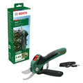 Produktbild: Bosch Akku-Gartenschere EasyPrune (Integrierter 3,6 Volt Akku; 450 Schnitte pro Akkuladung; aufladbar über Micro-USB-Kabel; in Karton)