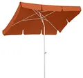 Produktbild: Schneider Sonnenschirm Ibiza, terracotta, 180 x 120 cm rechteckig, 682-05, Gestell Stahl, Bespannung Polyester, 2.6 kg