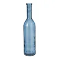 Produktbild: Mica decorations 241751 Rioja Glasflasche/Vase, Glas, Hell Blau, 18 x 18 x 75 cm