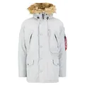 Produktbild: Alpha Industries Polar Jacket Winterjacke für Herren Pastel Grey