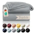 Produktbild: Fleecedecke 270x230 cm - Oeko-TEX zertifizierte Kuscheldecke - Wohndecke 270x...