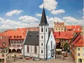 Produktbild: Faller 130490 Kleinstadtkirche Kirche Gotteshaus 240x129x340 mm  H0 Bausatz Neu