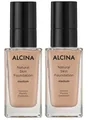 Produktbild: 2x Alcina Natural Skin Foundation Medium 35 ml