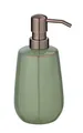 Produktbild: WENKO Seifenspender Mod. Sirmione aus Keramik, nachfüllbarer Desinfektionsmittelspender, Pumpaufsatz aus stabilem Kunststoff in Kupfer, Ø 8 x 17,5 cm, Füllmenge 430 ml, Spender Grün/Kupfer