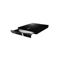 Produktbild: ASUS SDRW-08D2S-U LITE - Laufwerk - DVD+/-RW (+/-R DL) / DVD-RAM - 8x/8x/5x - USB2.0 - extern - Schwarz (90-DQ0435-UA221KZ)