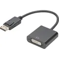 Produktbild: DisplayPort auf DVI Adapter / Konverter schwarz