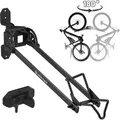 Produktbild: Optio Cycle Fahrrad Aufhängung für die Wand / Fahrrad Wandhalter 180 Grad Drehbar / Fahrrad Wandhalterung Garage / Fahrradhalterung Wand für Fah...