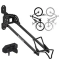 Produktbild: Optio Cycle Fahrrad Aufhängung für die Wand | Fahrrad Wandhalter 180 Grad Drehbar | Fahrrad Wandhalterung Garage | Fahrradhalterung Wand für Fahrrad Aufbewahrung Garage, Keller